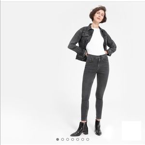 Everlane High Rise Skinny Cropped Jean